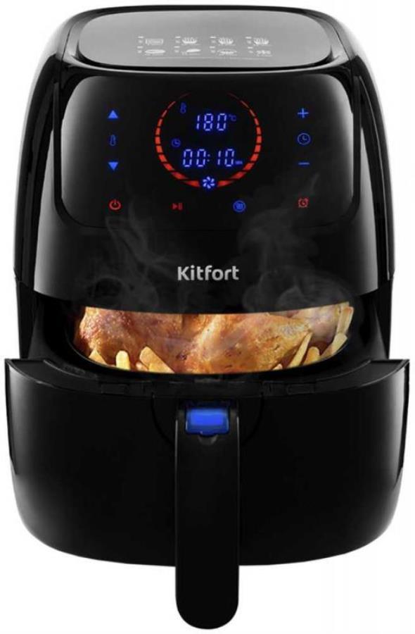 картинка Аэрогриль Kitfort KT-2210 1400Вт черный от магазина Интерком-НН