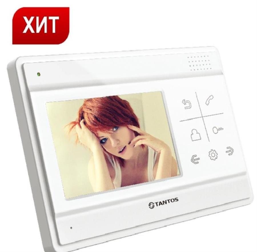 картинка Tantos LILU lux Монитор домофона (white)  от магазина Интерком-НН