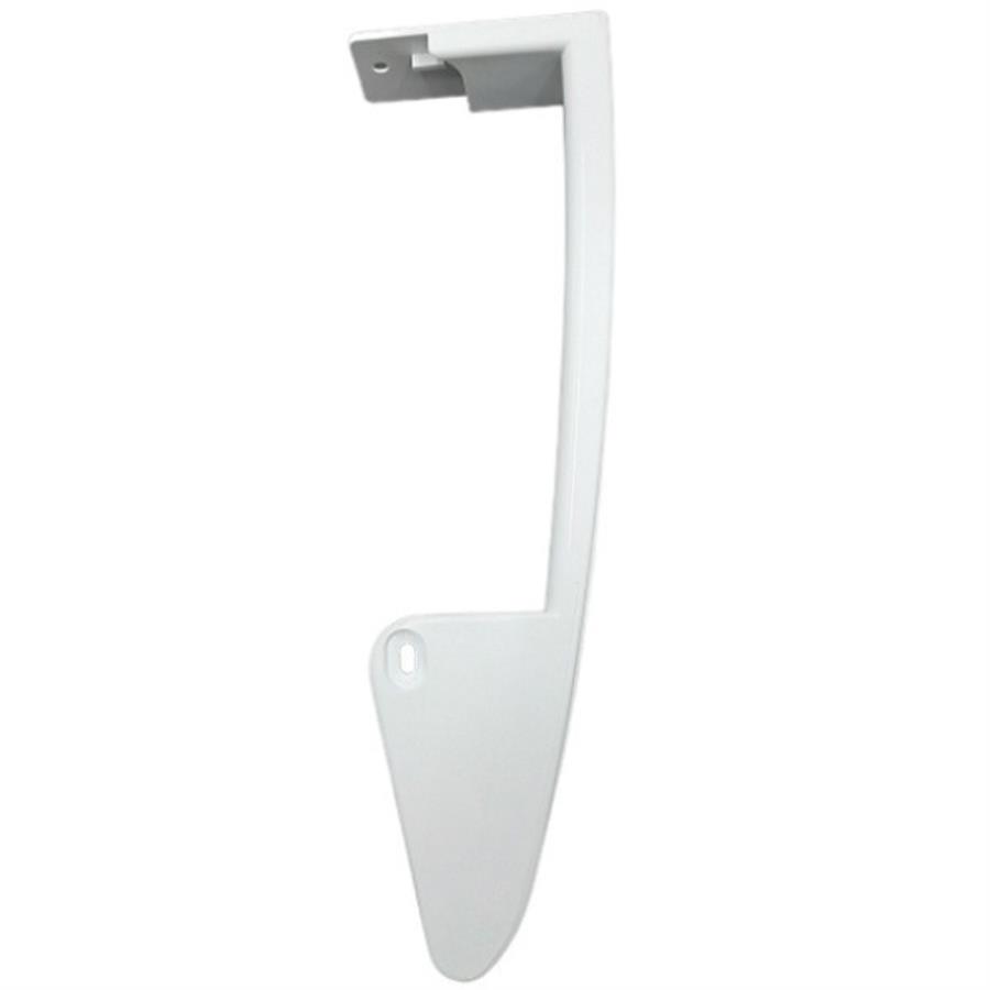 картинка Pozis ХТ8.0.0.0.0.0х-01 ручка (левая) для холодильников Hauswirt, белая от магазина Интерком-НН