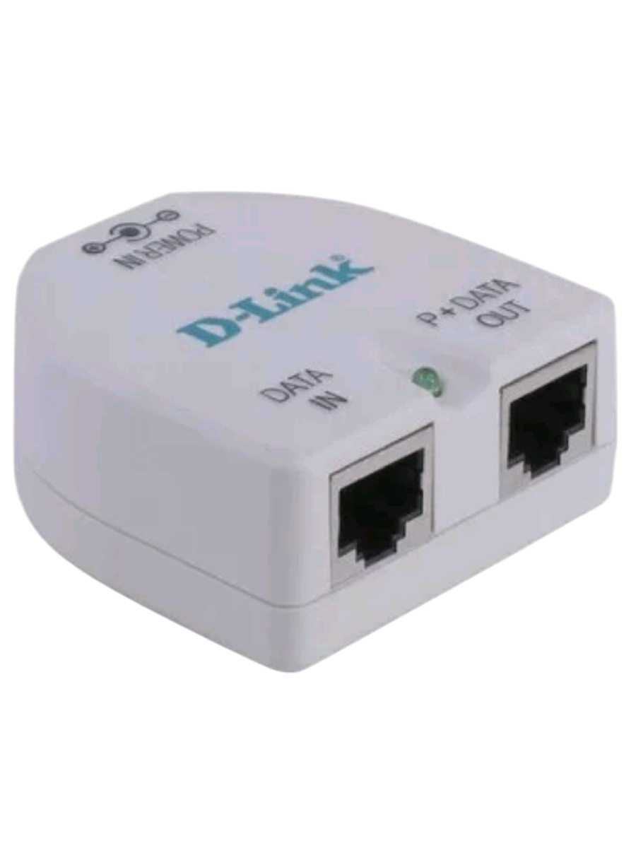 картинка DPE-101GI Адаптер  Power over Ethernet PoE 10/100/1000BASE-TX от магазина Интерком-НН