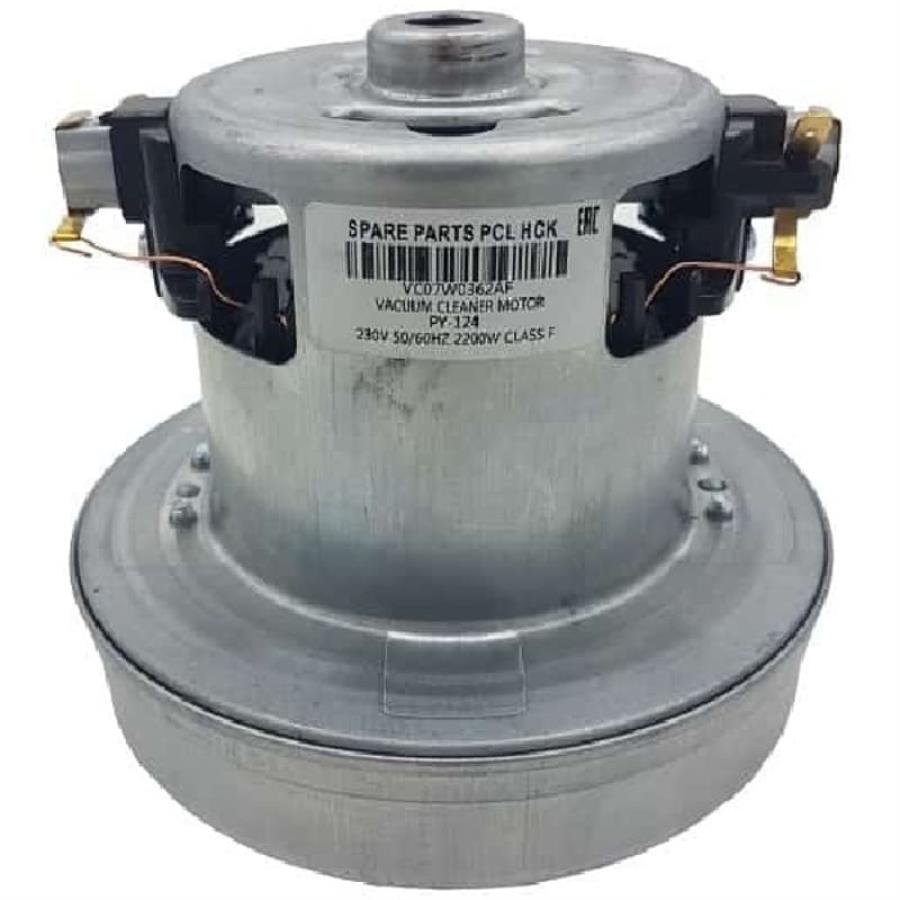 картинка Универсальный двигатель PY-124 (VAC024UN, VC07W0362AF) H=124мм, D=130мм, 2200Вт для пылесоса  от магазина Интерком-НН