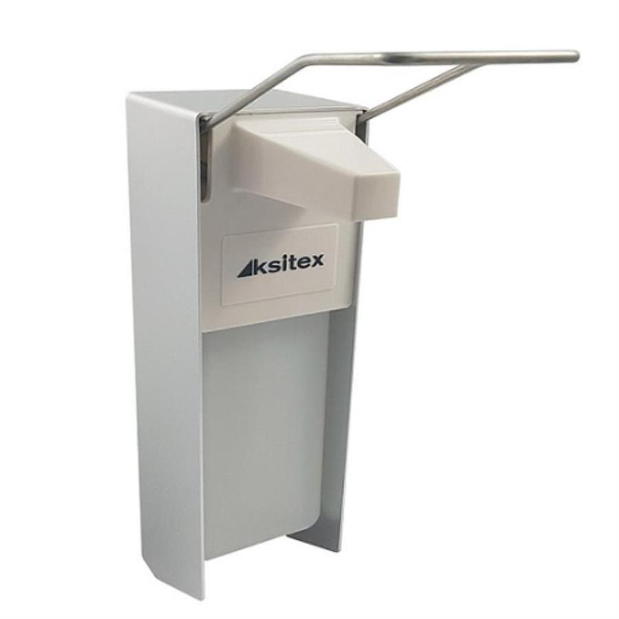 картинка Ksitex SM-1000 Локтевой дозатор для мыла 1000 мл, алюминий от магазина Интерком-НН