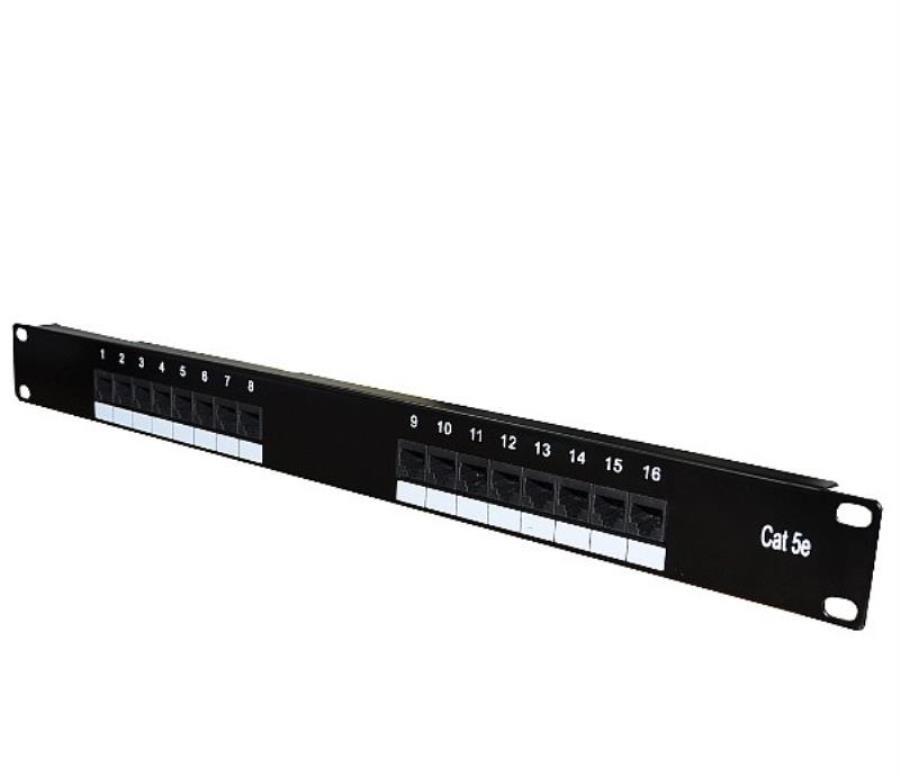 картинка WT-2064-16P 19" патч-панель RJ45 Cat.5e, 16 портов от магазина Интерком-НН