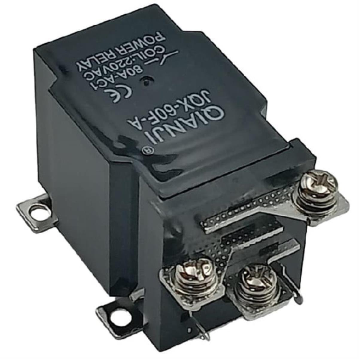 картинка Силовое реле Qianji JQX-60F-A-220  управление 220VAC, контакты 250В 80А от магазина Интерком-НН