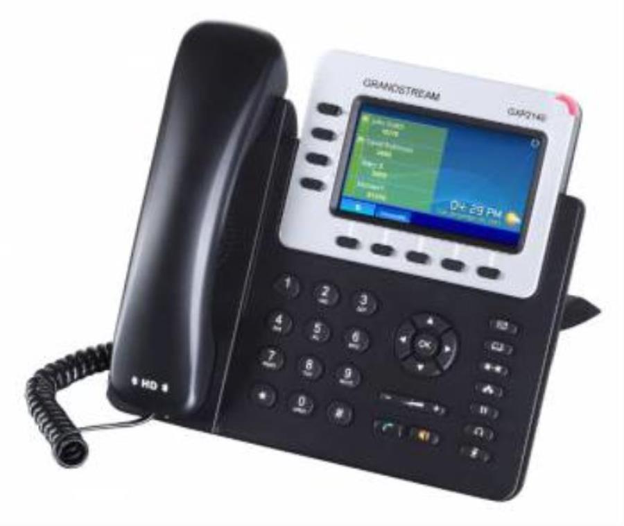 картинка Телефон IP Grandstream GXP-2140 черный от магазина Интерком-НН