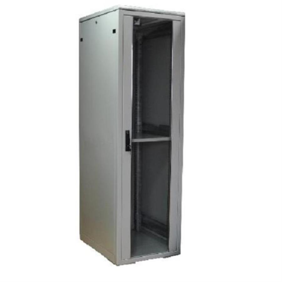 картинка Шкаф напольный 27U серия TE (600х600х1388), серый, разобранный (упакован в 2 коробки) от магазина Интерком-НН