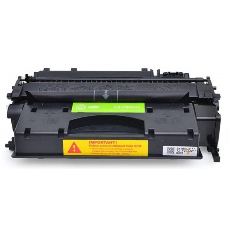 картинка CACTUS CS-CE505X Картридж для принтеров HP LaserJet P2050, P2055, P2055d, P2055dn, P2055X 6500 стр. от магазина Интерком-НН