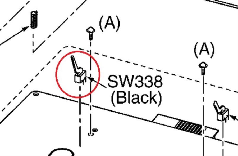 картинка Panasonic K0L1AA000002 Микровыключатель для факсов  от магазина Интерком-НН