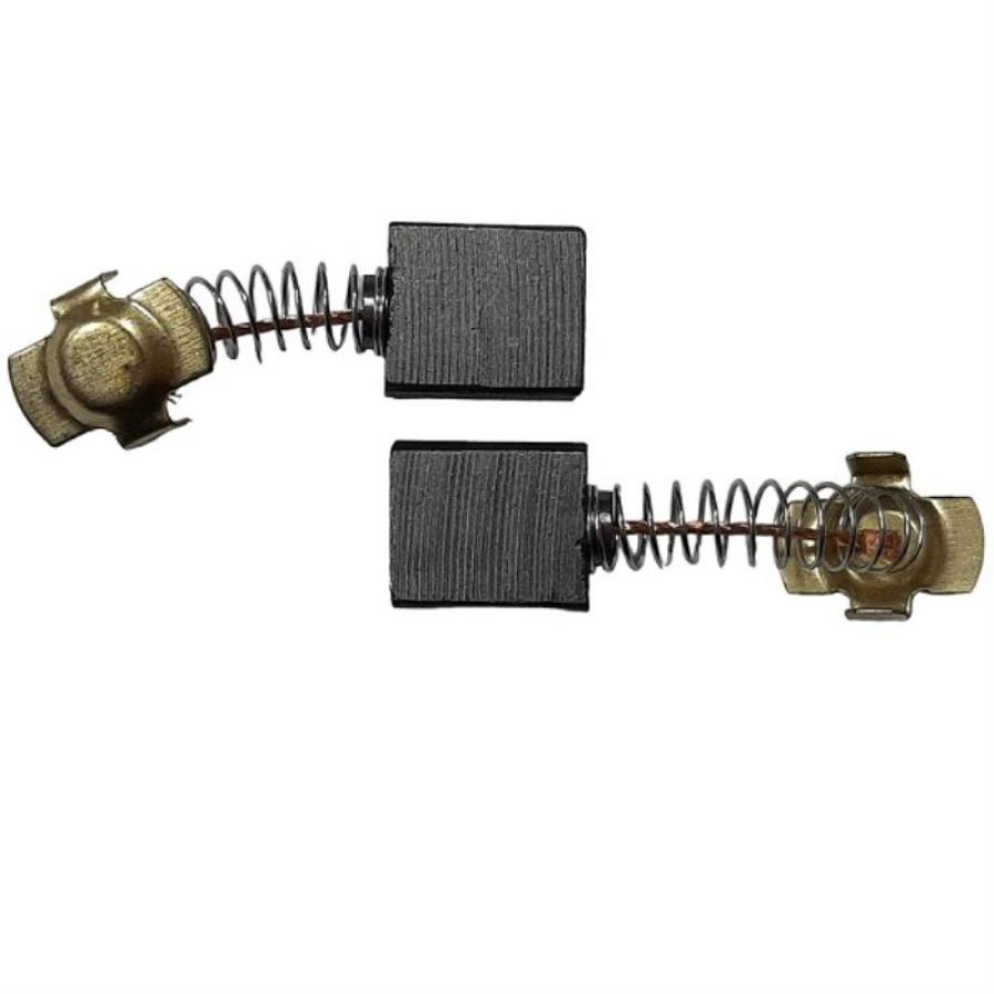 картинка Электроугольные щетки 8х14.5х17 (563) пружина, пятак-уши для электроинструмента Интерскол от магазина Интерком-НН