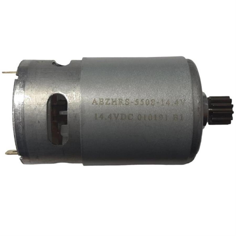 картинка 010191 В1 AEZHRS-550S-14.4VDC двигатель с шестерней 12 зубье D=10мм для шуруповерта Интерскол, Bosch от магазина Интерком-НН