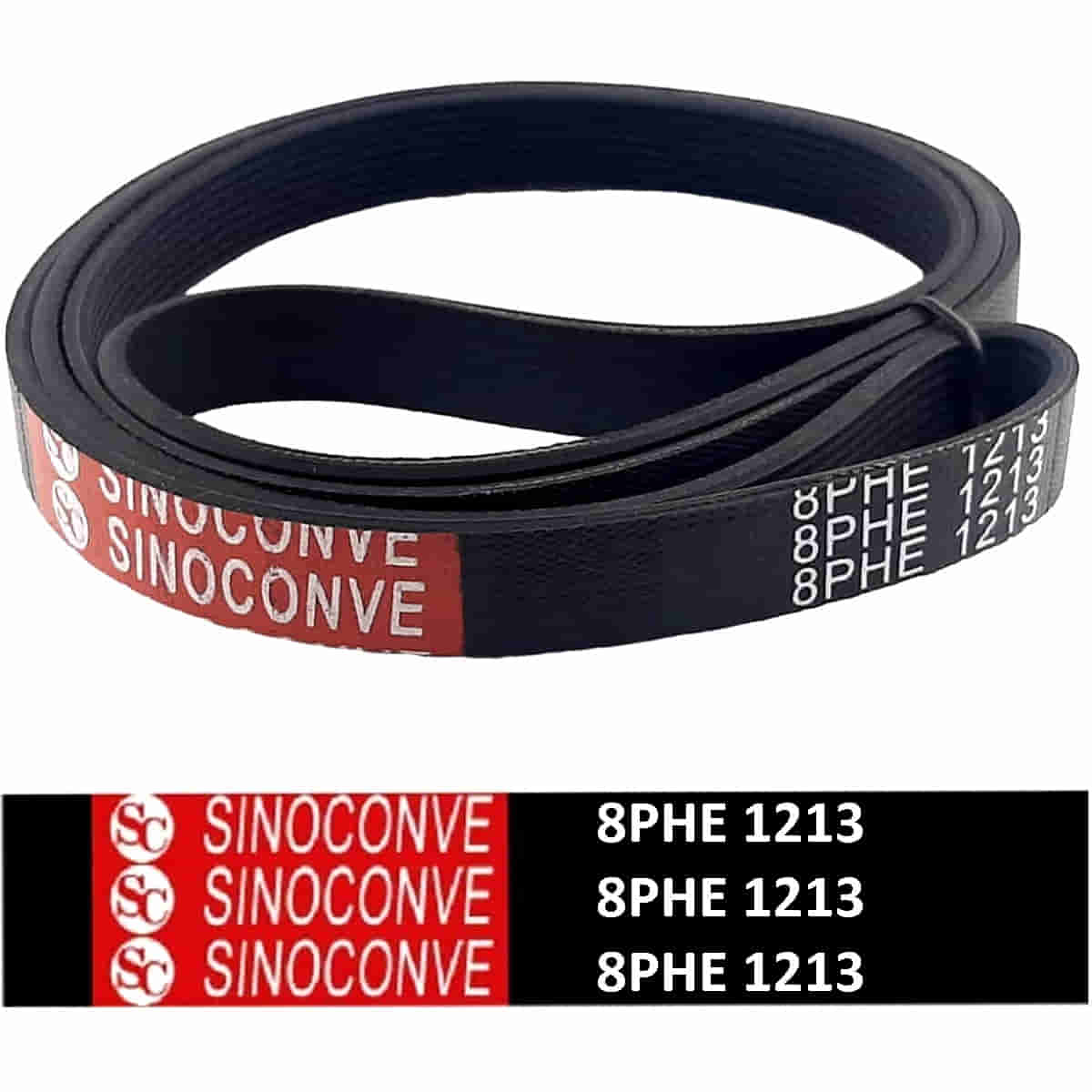 картинка Sinoconve 8PHE1213 H8 ремень поликлиновый приводной для стиральной машины Indesit, Ariston от магазина Интерком-НН