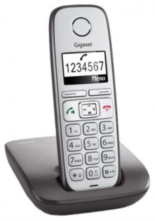 картинка Р/Телефон Dect Gigaset E310 RUS серый АОН от магазина Интерком-НН
