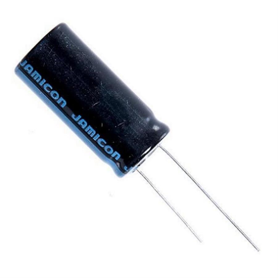 картинка Электролитический конденсатор 2200мкФ 63В 105°С в алюминиевом цилиндрическом корпусе от магазина Интерком-НН