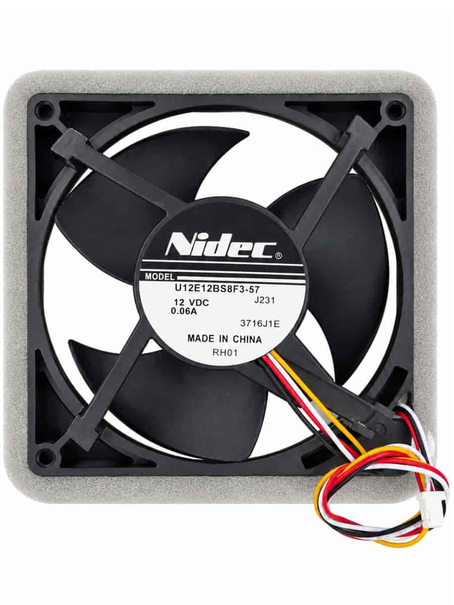 картинка Nidec U12E12BS8F3-57 DC12V 0.06A четырехпроводной вентилятор для холодильника Toshiba, Hitachi от магазина Интерком-НН