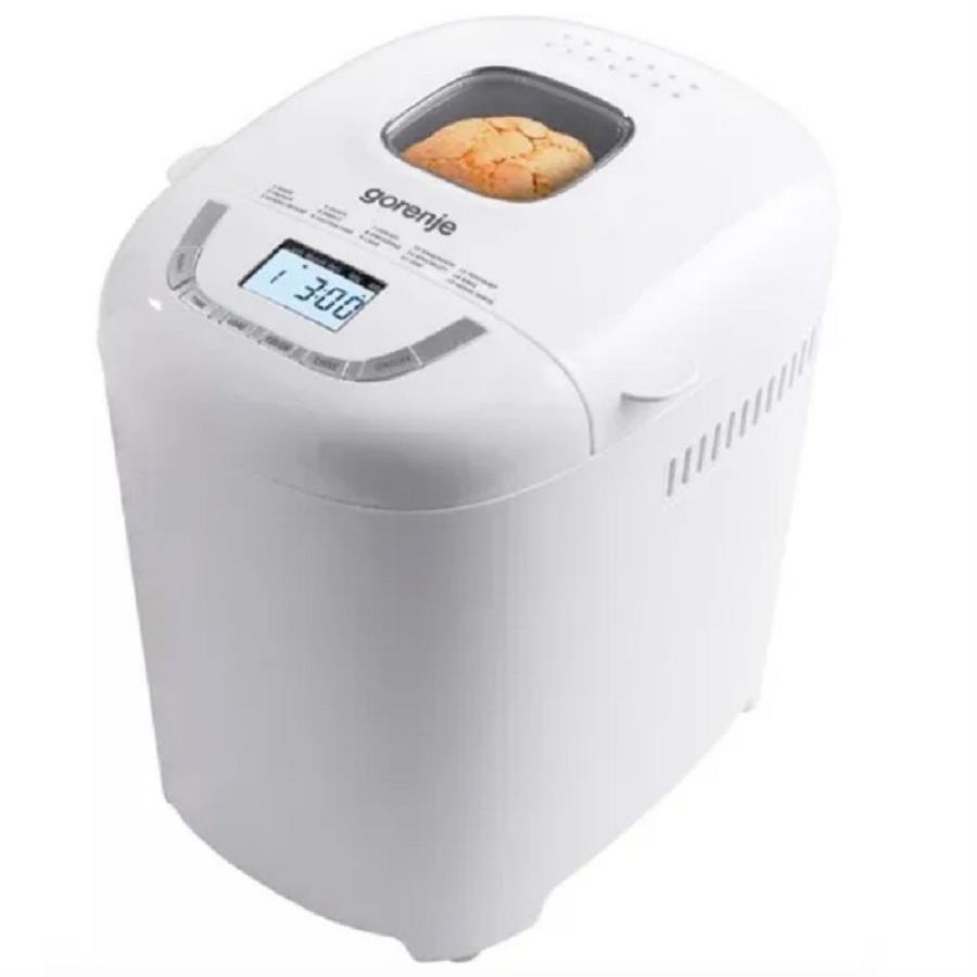 картинка Gorenje BM910WII хлебопечь, вес выпечки 750/900г, отсрочка старта 13ч, 15 программ, цвет белый от магазина Интерком-НН