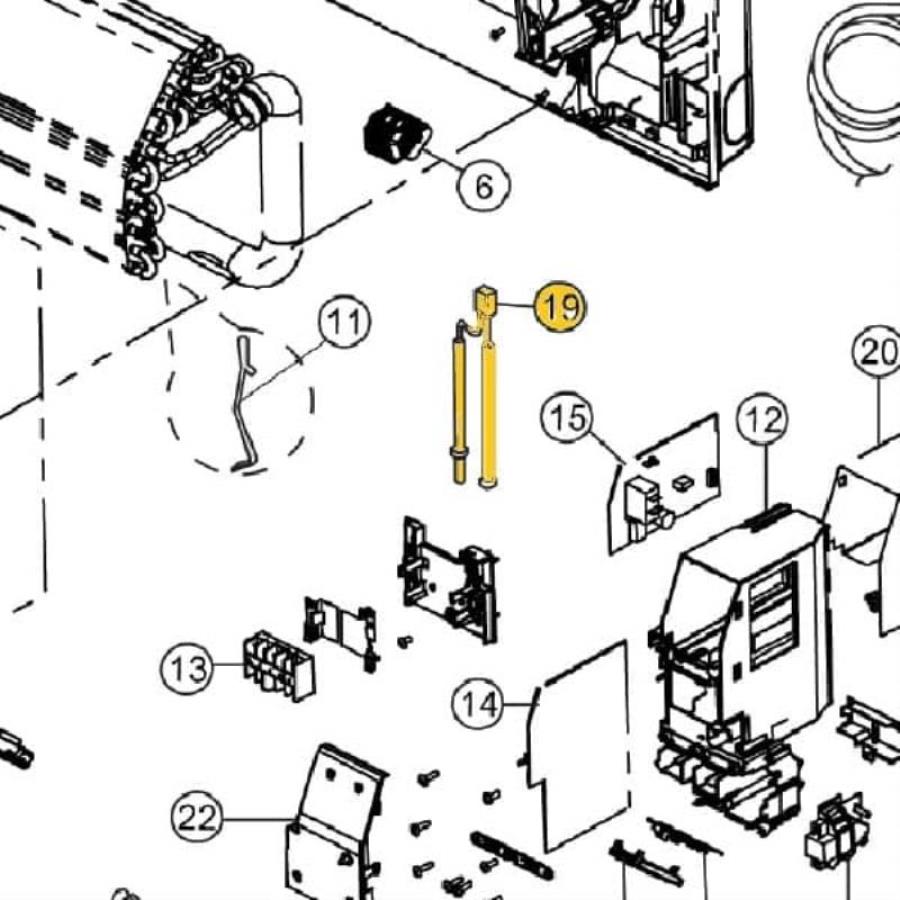 картинка Panasonic CWA50C2401 Сенсорный датчик-фотодиод внутреннего блока от магазина Интерком-НН