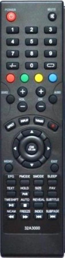 картинка Huayu DiVisat Hobbit (20158) BOX III пульт дистанционного управления (ПДУ) для цифрового ресивера от магазина Интерком-НН