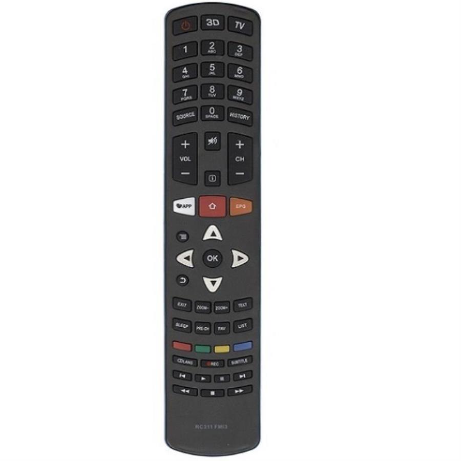 картинка Huayu RC311 FMI3 (FM13, 20213) пульт дистанционного управления (ПДУ) для телевизора TCL (Telefunken) от магазина Интерком-НН