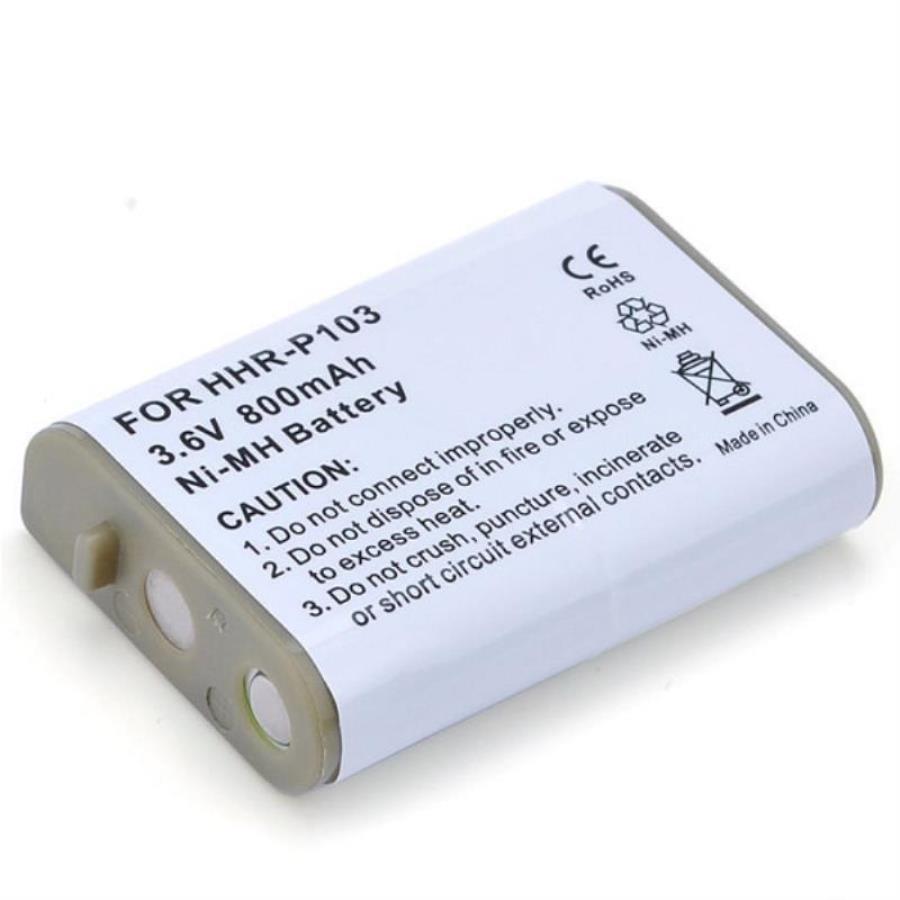 картинка Аккумулятор HHR-P103 3,6V 800mAh для DECT телефонов Panasonic KX-TCA255, KX-TCD566, KX-TCD586 от магазина Интерком-НН