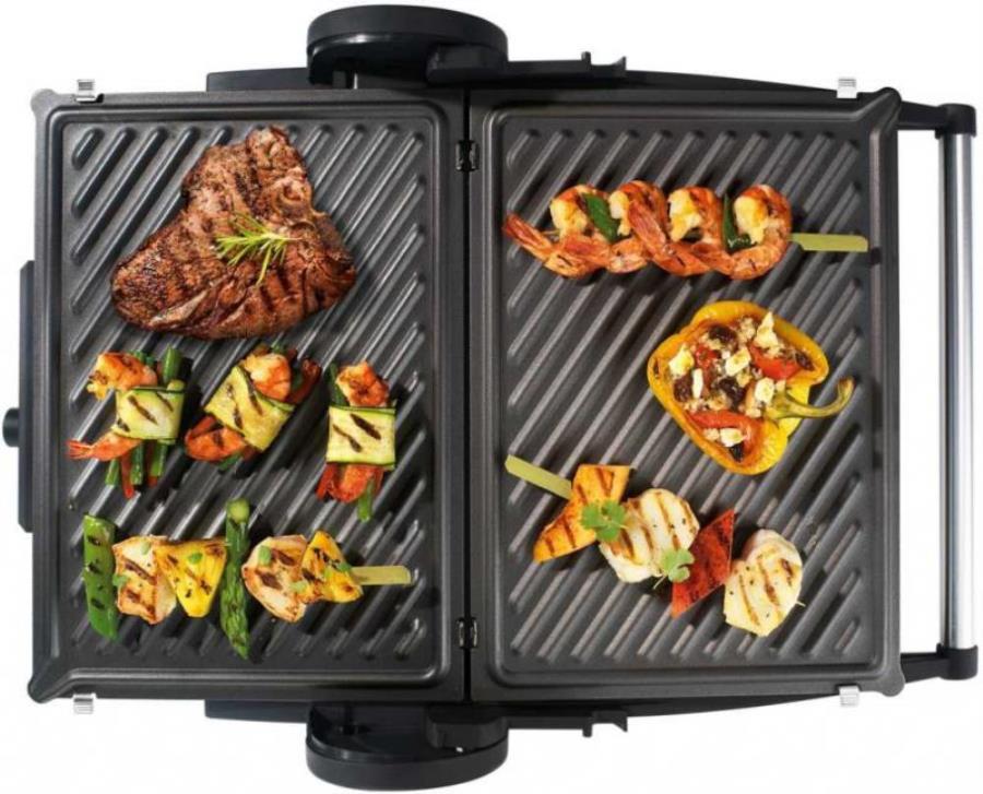 картинка Электрогриль Bosch TFB4402V 1800Вт красный/черный от магазина Интерком-НН