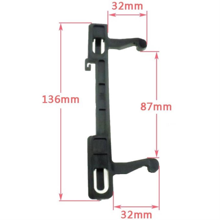 картинка Защелка, крючок двери MM823EE2PS для микроволновой печи (СВЧ) Samsung, Galanz, Panasonic, Midea  от магазина Интерком-НН