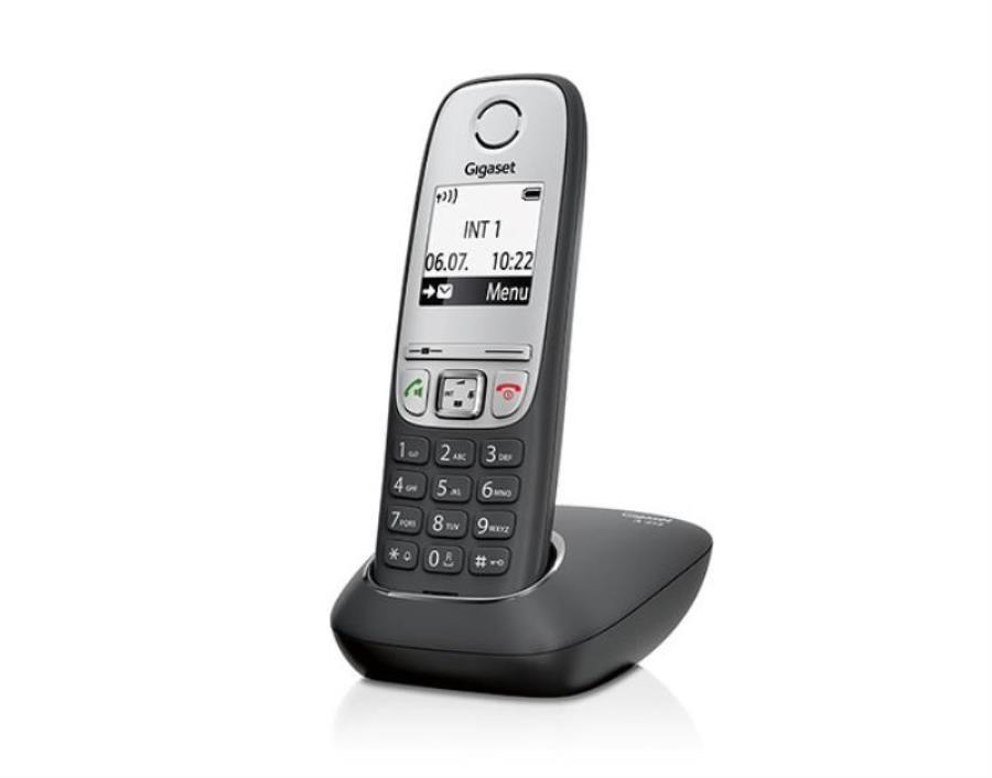 картинка Трубка доп. Dect Gigaset A415H HSB RUS черный для A415 от магазина Интерком-НН