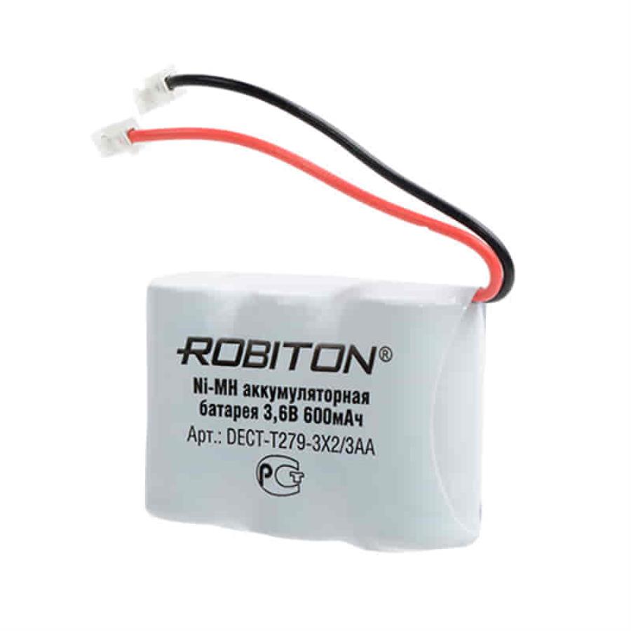 картинка Robiton DECT-T279-3X2/3AA (T107) Аккумулятор Ni-MH, 3.6V, 600mAh от магазина Интерком-НН