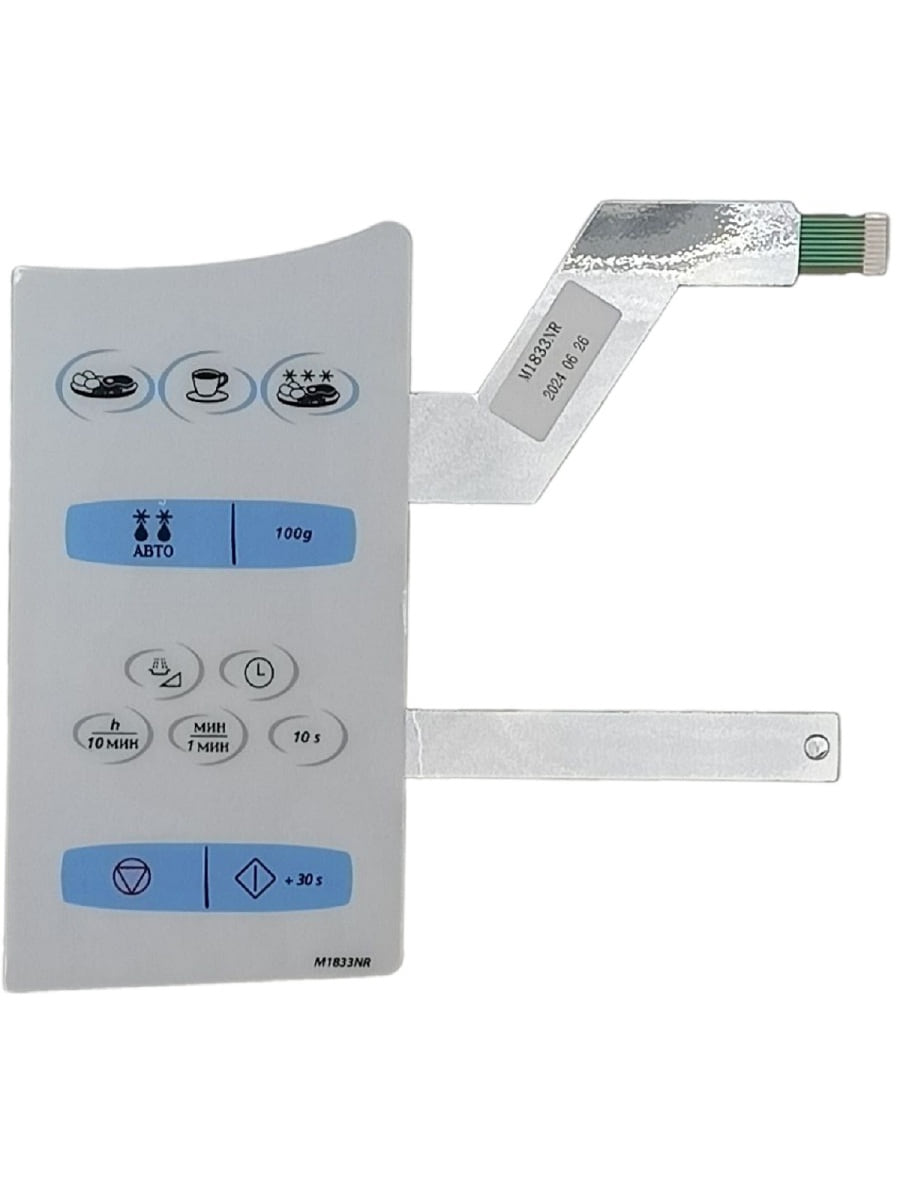 картинка Samsung DE34-00062G сенсорная панель управления для микроволновой печи (СВЧ) M1833NR, пиктограммы от магазина Интерком-НН