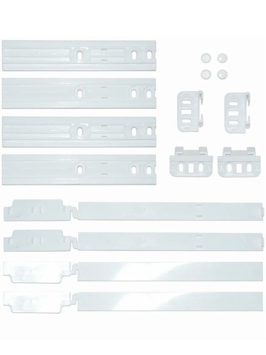 картинка Indesit 481231019131 комплект креплений фасада дверей для встраиваемого холодильника Whirlpool от магазина Интерком-НН
