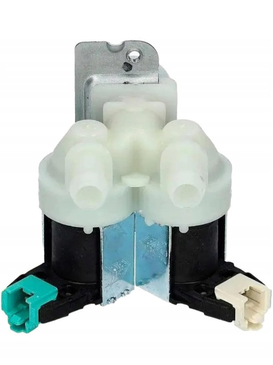 картинка Indesit 481228128468 клапан электромагнитный наливной (КЭН) 2w-180 градусов 10мм стиральной машины  от магазина Интерком-НН