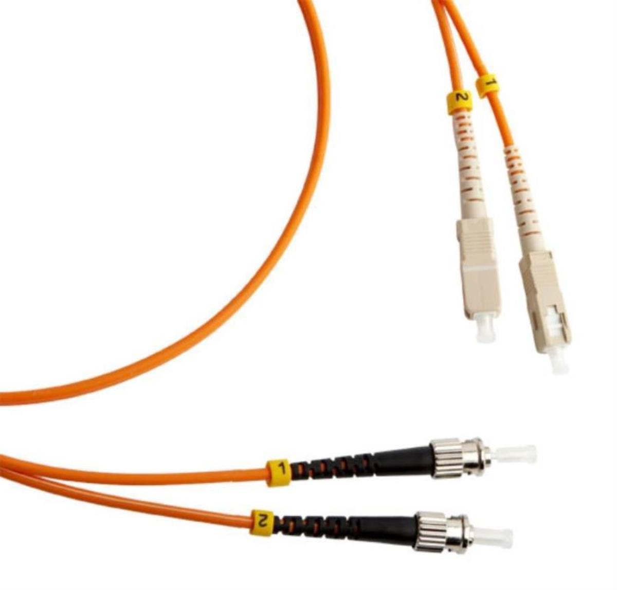 картинка Патч-корд оптический (optic patch cord) SC-ST одномодовый, 1м от магазина Интерком-НН