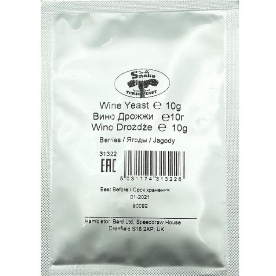 картинка Double Snake Berry Винные дрожжи для ягодных вин 10гр от магазина Интерком-НН