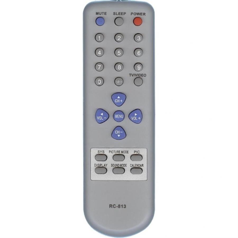 картинка Huayu RC-813 (5065) пульт дистанционного управления (ПДУ) для телевизора SHIVAKI от магазина Интерком-НН