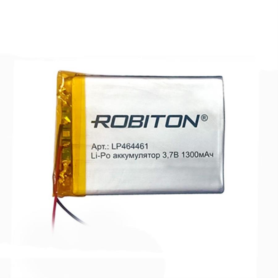 картинка Robiton LP464461Аккумулятор Li-Po 3.7 В, 1300mAh от магазина Интерком-НН