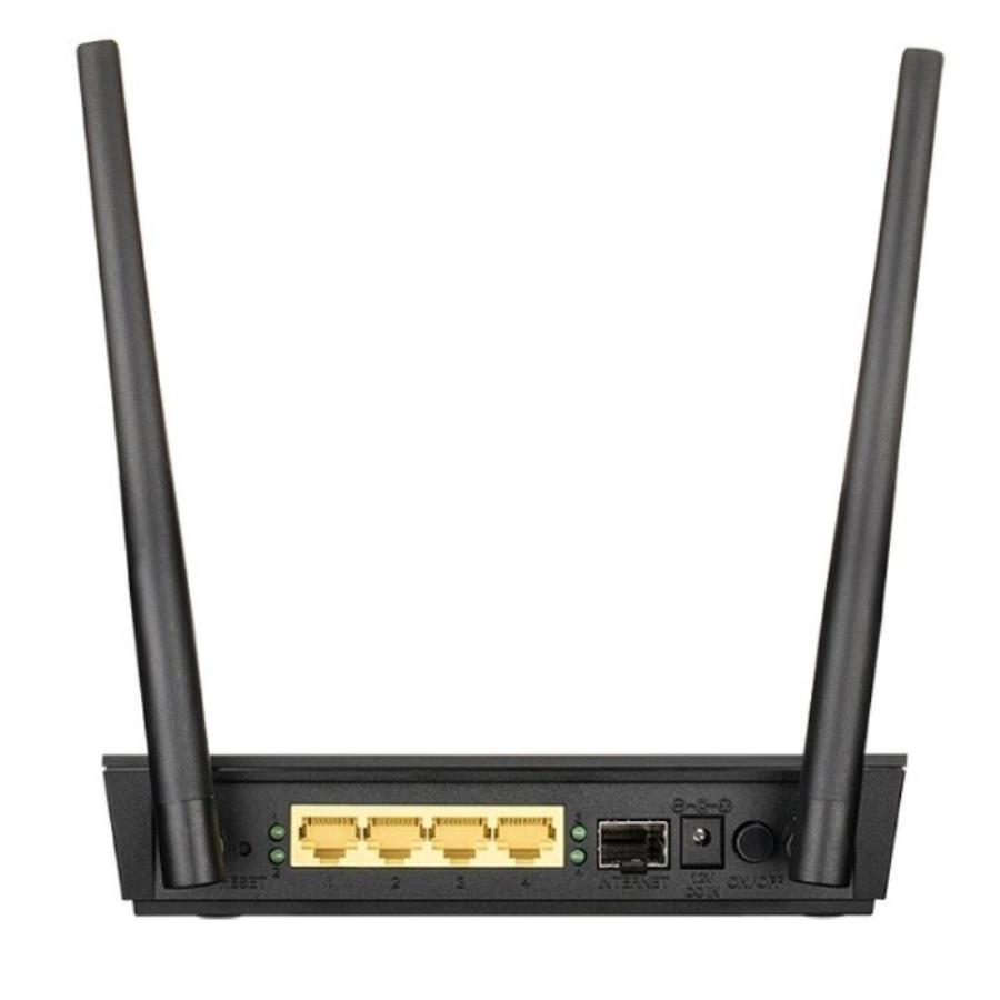 картинка D-Link DIR-615/GF/W1A Маршрутизатор беспроводной 4xLAN 10/100BASE-TX, 1xWAN 1000BASE-X SFP от магазина Интерком-НН