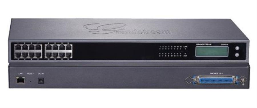 картинка Шлюз IP Grandstream GXW-4216 черный от магазина Интерком-НН