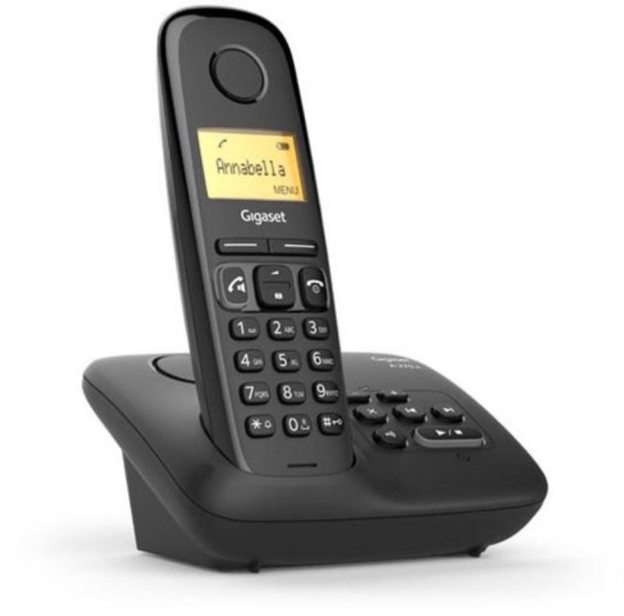 картинка Р/Телефон Dect Gigaset A270A AM RUS черный автооветчик АОН от магазина Интерком-НН