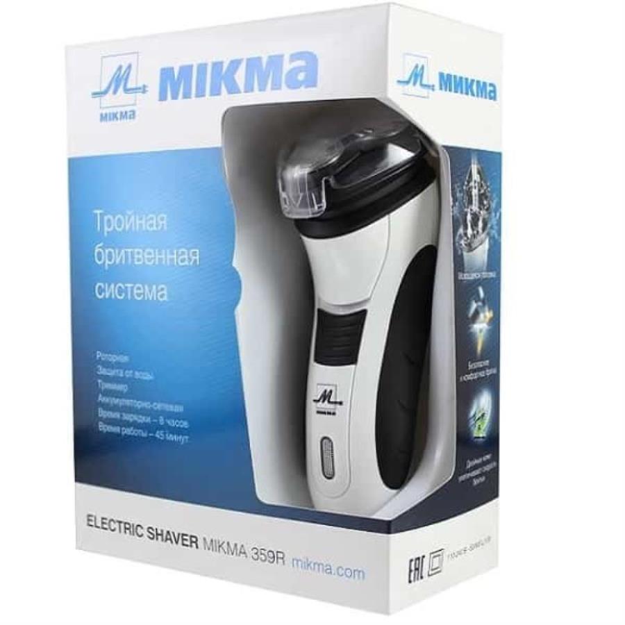 картинка Микма С179-26314 электробритва аккумуляторно-сетевая 359Р (359R), тройная бритвенная система  от магазина Интерком-НН