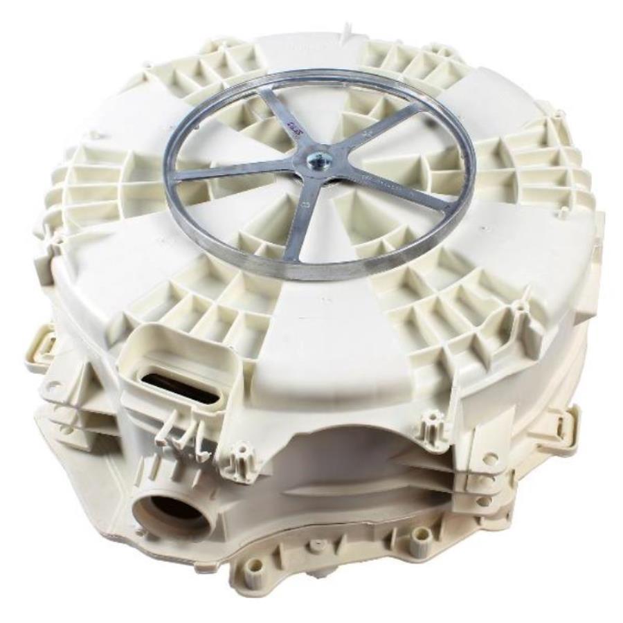 картинка Indesit C00118020 бак в сборе с барабаном и шкивом для стиральных машин Ariston от магазина Интерком-НН