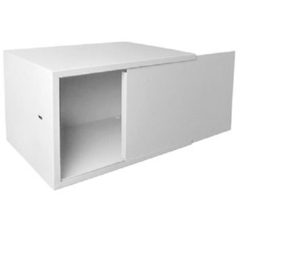 картинка Шкаф настенный 19", 6U, (560х400х320) антивандальный пенального типа, белый Netko  от магазина Интерком-НН