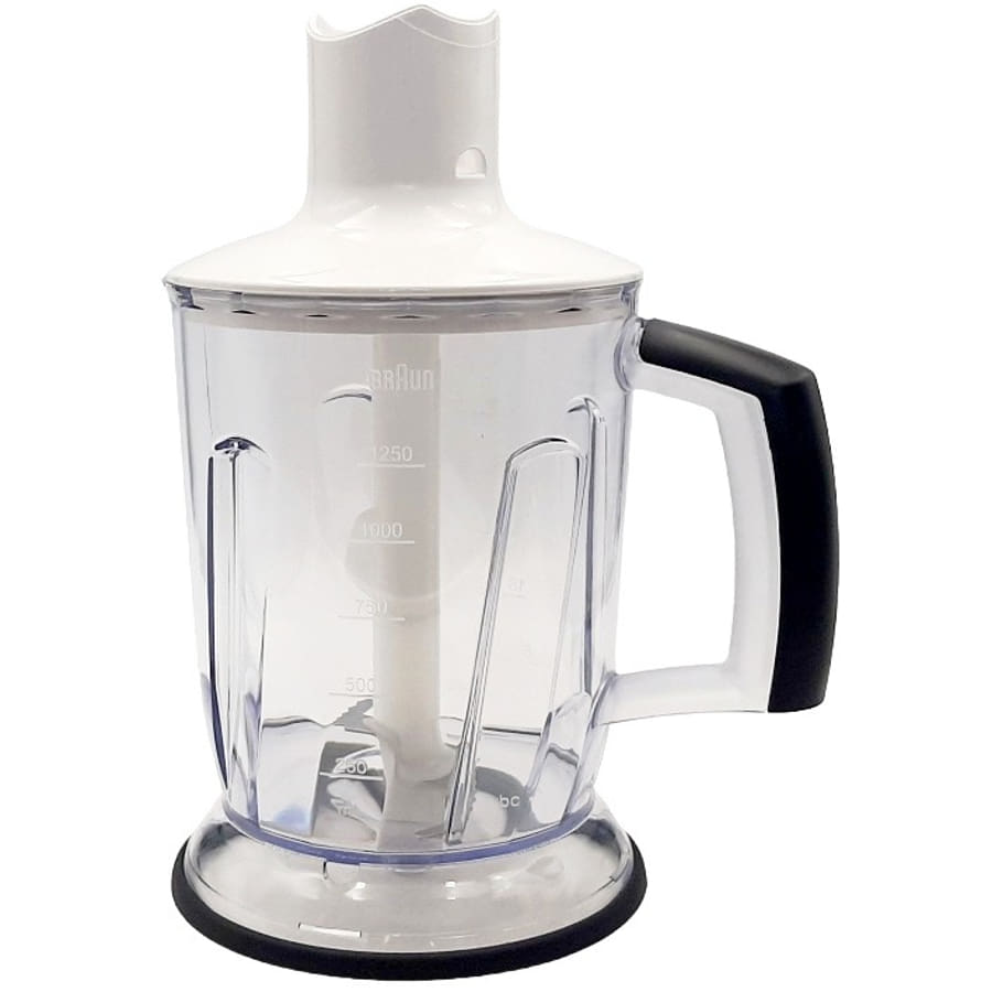 картинка Braun AX22110004, MQ40 измельчитель в сборе 1250мл для блендера Multiquick 3, 5, 7 белый от магазина Интерком-НН