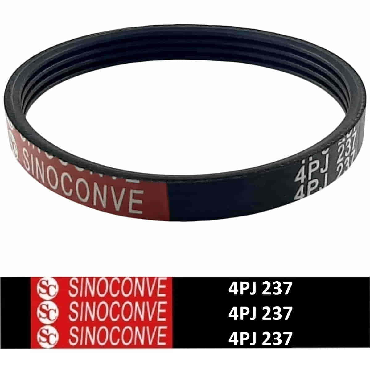 картинка Sinoconve 4PJ237 J4 ремень поликлиновый приводной для электроинструмента Makita  от магазина Интерком-НН