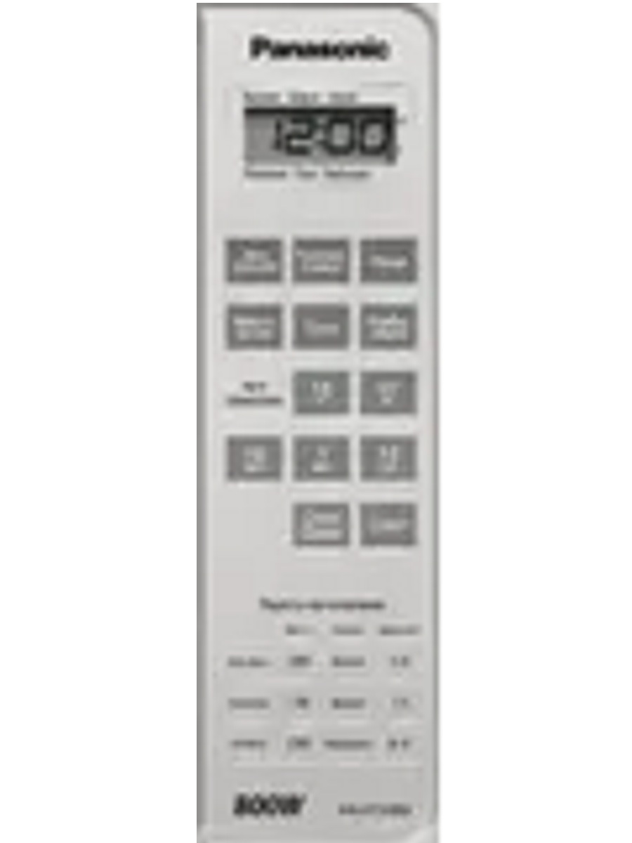 картинка Panasonic F630Y9D20HZP Сенсорная панель для СВЧ (микроволновой печи) NN-GT338M ZPE серебристый от магазина Интерком-НН