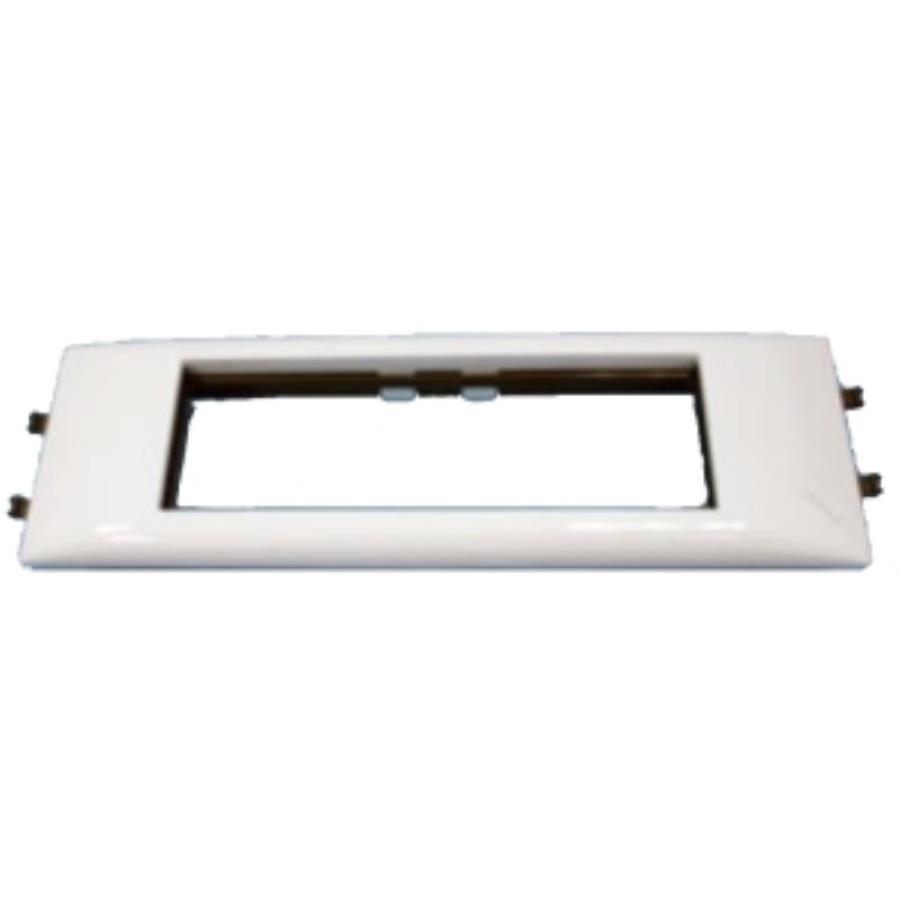 картинка 010956 Суппорт Mosaic для кабель-каналов DLP с крышкой 65мм, 6 модулей, белый Legrand от магазина Интерком-НН