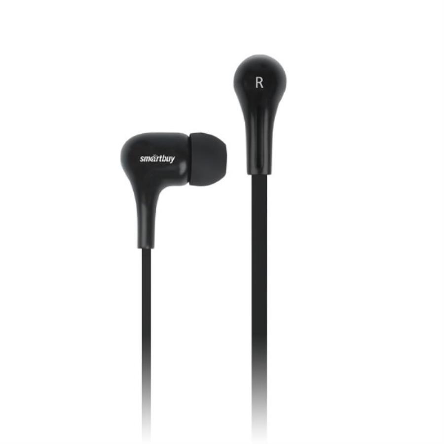 картинка Smartbuy SBE-007 Внутриканальные наушники с защитным кофром на молнии BLAST черные от магазина Интерком-НН