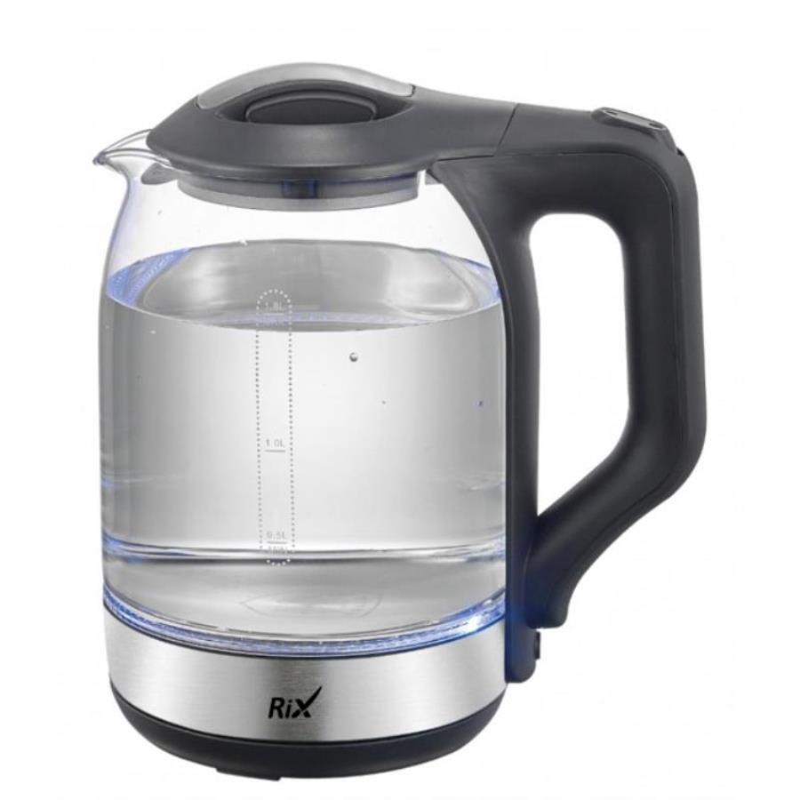 картинка Rix RKT-1831G электрический чайник 1500 Вт, нержавеющая сталь, объем 1,8 л от магазина Интерком-НН