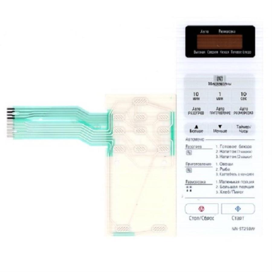 картинка Panasonic A630Y7W70HZP Сенсорная панель для микроволновой СВЧ печи NN-ST250W ZPE от магазина Интерком-НН