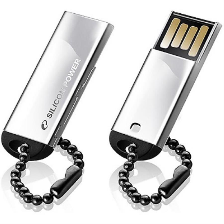 картинка Память USB 8 Gb Silicon Power Touch 830 Silver от магазина Интерком-НН