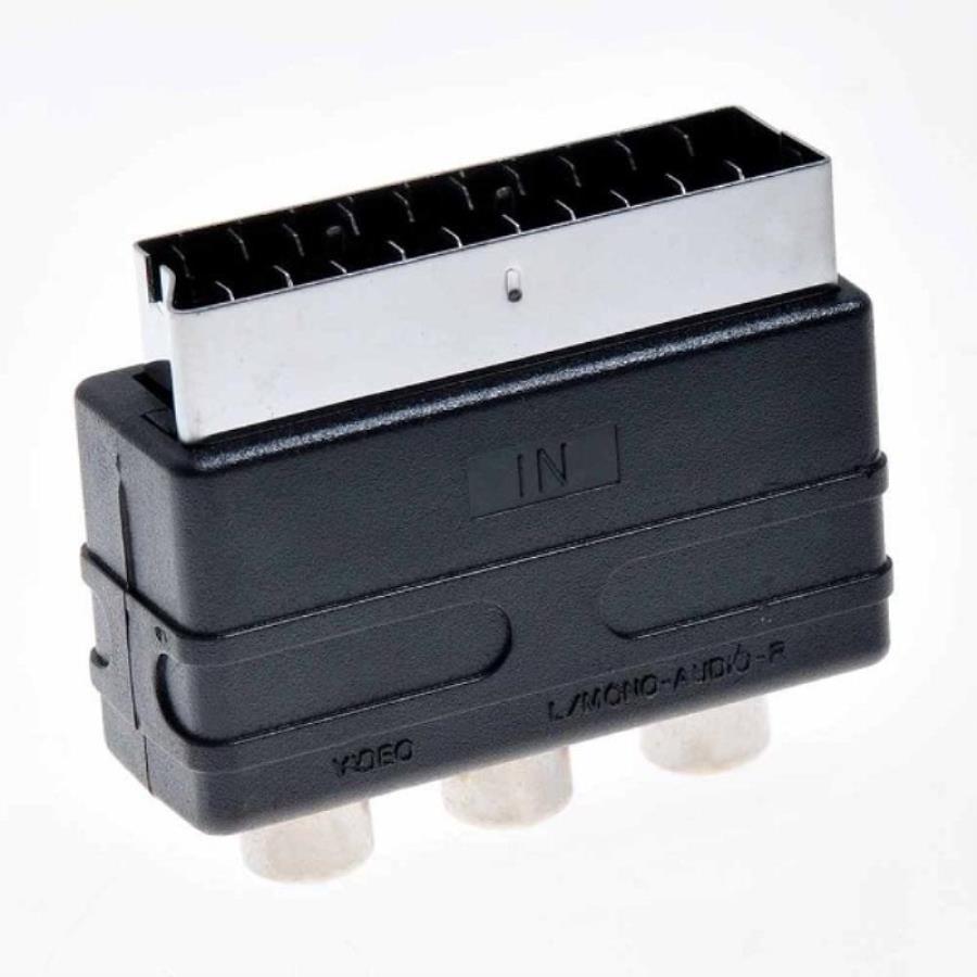 картинка Переходник 3RCA-SCART от магазина Интерком-НН