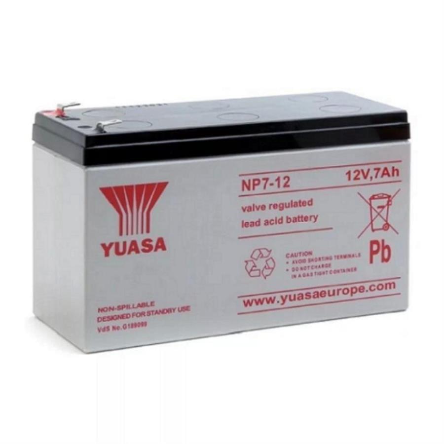 картинка Yuasa NP7-12 Аккумуляторная батарея (12В, 7А/ч) для ИБП, необслуживаемая  от магазина Интерком-НН